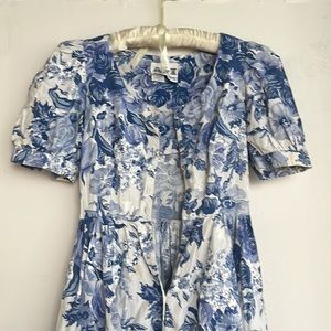 Vintage Laura Ashley inspired dress